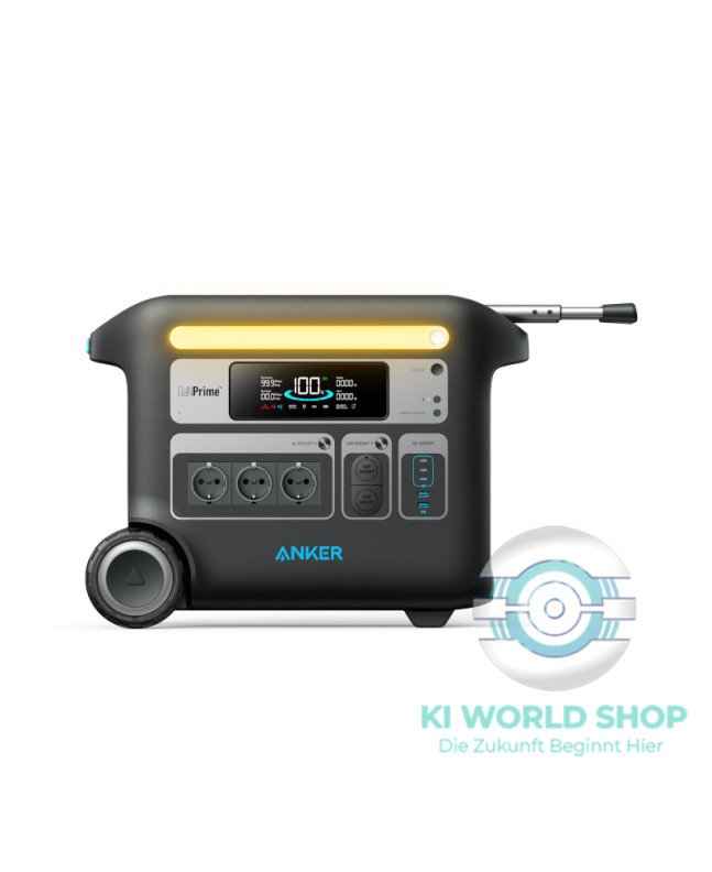 Anker SOLIX 767 PowerHouse F2000 2048 Wh, 2400 W Powerstation