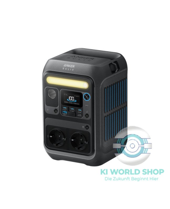 Anker SOLIX C300X AC - Tragbare Powerstation 288Wh, 300W Kapazität