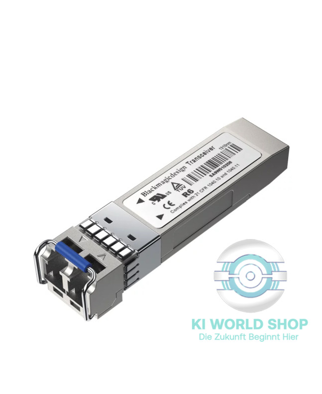 Blackmagic Design 3G SFP Optical Modul – optischer Transceiver für BMD Optical Fiber Geräte