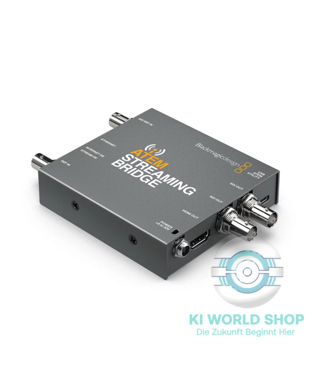Blackmagic Design ATEM Streaming Bridge – kompakter H.264-Decoder mit 2x 3G-SDI und HDMI