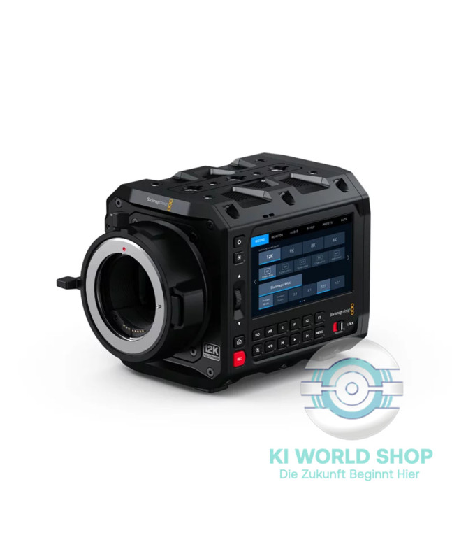 Blackmagic Design PYXIS 12K EF – 12K Vollformatkamera mit locking EF-Mount und Blackmagic RAW