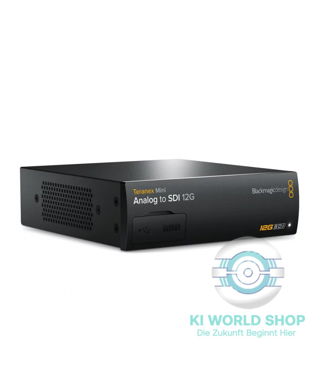 Blackmagic Design Teranex Mini – Analog zu SDI 12G Konverter in 1/3-Rack-Bauform