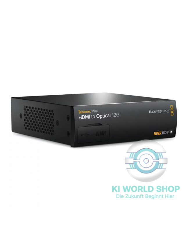 Blackmagic Design Teranex Mini – HDMI zu Optical 12G Konverter in kompakter 1/3-Rack-Bauform