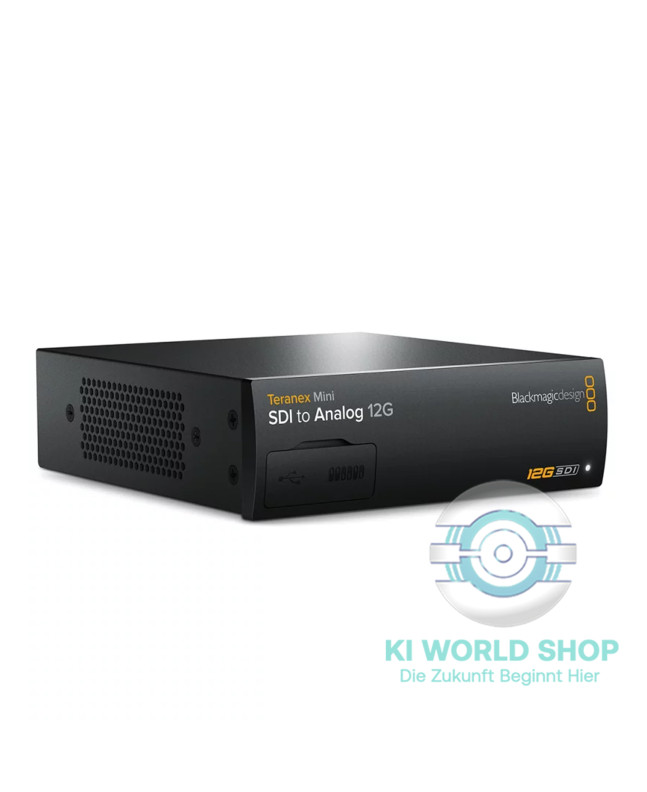 Blackmagic Design Teranex Mini – SDI zu Analog 12G Konverter in kompakter 1/3-Rack-Bauform