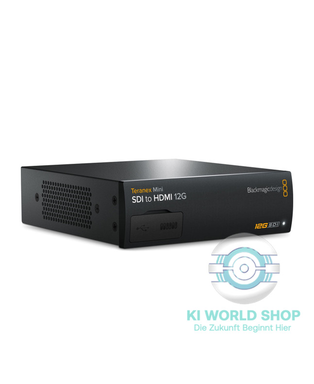Blackmagic Design Teranex Mini – SDI zu HDMI 12G Konverter in kompakter 1/3-Rack-Bauform