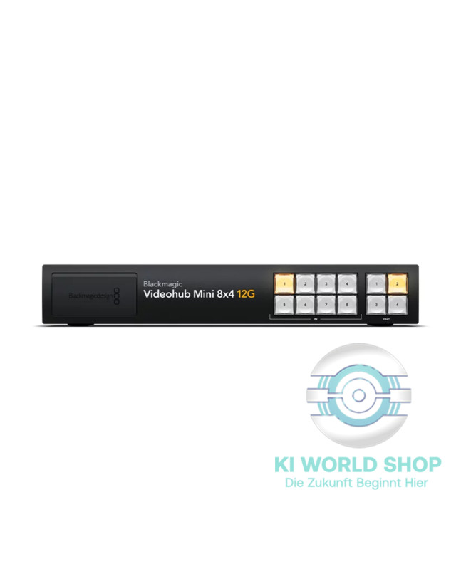 Blackmagic Design Videohub Mini 8x4 12G