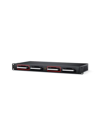 Blackmagic Cloud Dock 4 – vier Hot-Swap-Einschübe für 2,5-Zoll SSDs