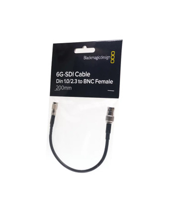 Blackmagic Design BNC-Kabel Din 1.0/2.3 auf BNC-Buchse -20cm-
