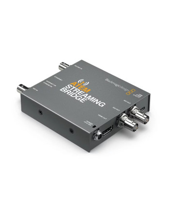 Blackmagic Design ATEM Streaming Bridge – Produktansicht mit SDI und HDMI Anschluessen