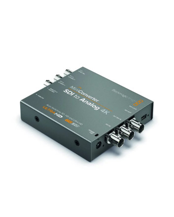 Blackmagic Design Mini Converter SDI to Analog 4K – SDI-zu-Analog-Konverter für UHD, HD und SD mit Downconverter