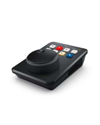 Blackmagic HyperDeck Shuttle HD – tragbarer HDMI-Recorder mit Neigedesign und präzisem Suchrad, Seitenansicht