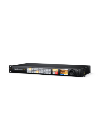 Blackmagic Videohub 20x20 12G – kompakter 12G-SDI Router für UHD-Workflows