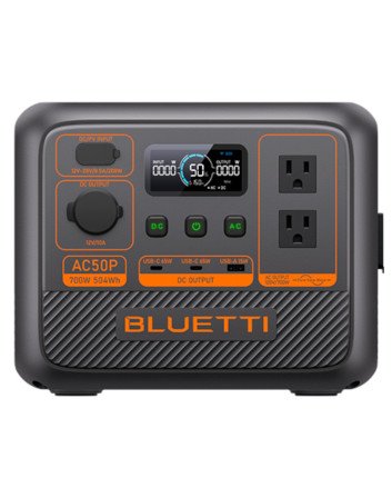 BLUETTI AC50P Tragbare Powerstation für Camping 700 W 504 Wh Outdoor