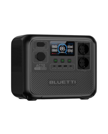 BLUETTI AC70P Tragbare Powerstation 1000 W, 768 Wh Energie
