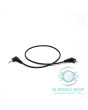 Blackmagic Design LANC Kabel für URSA Mini, 350 mm – schwarzes Steuerkabel mit abgewinkelten 2,5-mm Klinkensteckern