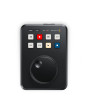 Blackmagic HyperDeck Shuttle HD – Bedienfeld mit Tasten für Aufnahme, Wiedergabe, Clip-Auswahl und Telepromptermodus