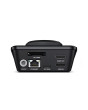 Blackmagic HyperDeck Shuttle HD Rückseite – HDMI In/Out, USB-C, Ethernet und SD-Kartenslot