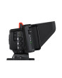 Blackmagic Studio Camera 4K Pro G2 – rechte Seitenansicht mit XLR, SDI, HDMI und 10G-Ethernet Anschlüssen