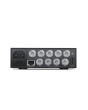 Blackmagic MultiView 4 mit USB-Konfigurationsport an der Front