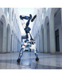 Unitree R1 humanoider Roboter mit Ladegerät und Fernbedienung im Lieferumfang